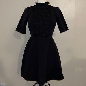 Zara black mini dress